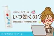 【総額】ハイビスカスシャンプー、髪質が変わるまでにかかる料金は？